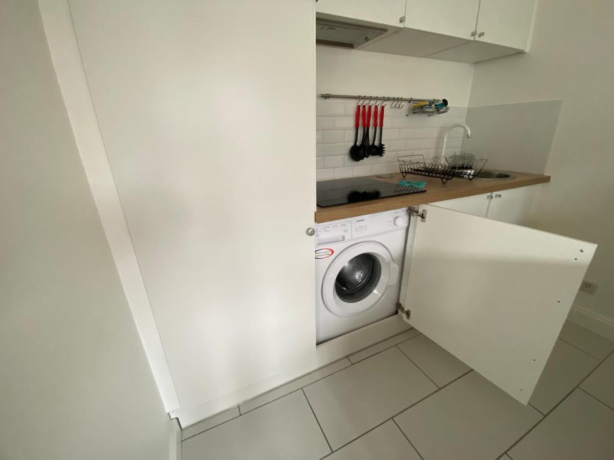 Studio Morgane-Balcon Couvert-Wifi-Pres Centre-Linge Et Menage Reims Exterior foto
