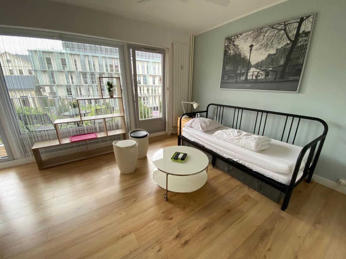 Studio Morgane-Balcon Couvert-Wifi-Pres Centre-Linge Et Menage Reims Exterior foto